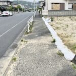 前面道路を含む現地写真