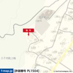 現地案内図(地図)