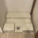 室内に洗濯機置場あり！