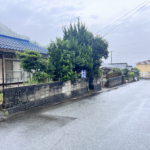 前面道路を含む現地写真(外観)